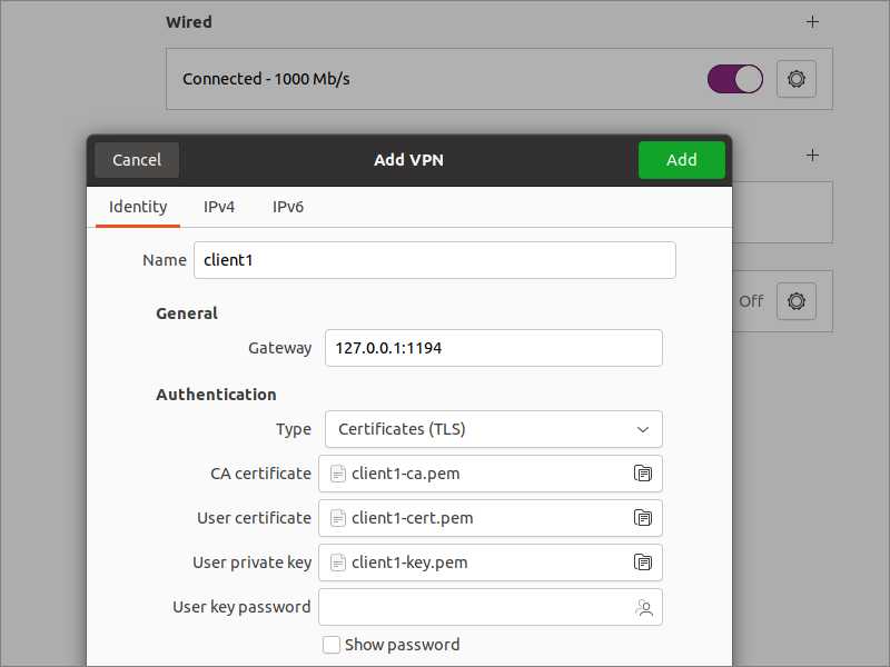 Adding an OpenVPN server in Ubuntu